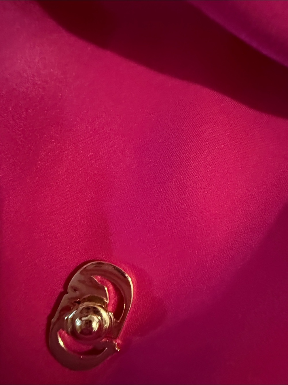 Christian Dior Gold Elephant brooch pin with White Drawstring Pouch - Picture 2 of 4